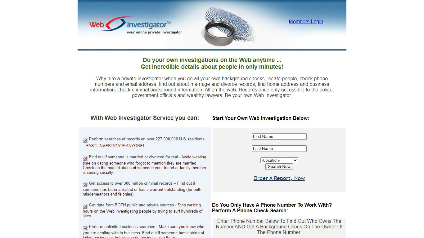 Web Investigator - Be Your Own Web Detective - Online Investigative ...